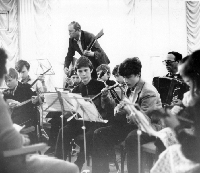Репетиция оркестра, 80-е годы
